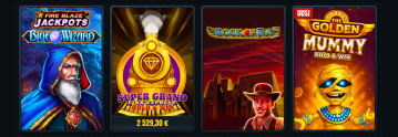 Lobby med spel tillgängliga på GlorionCasino i Sverige